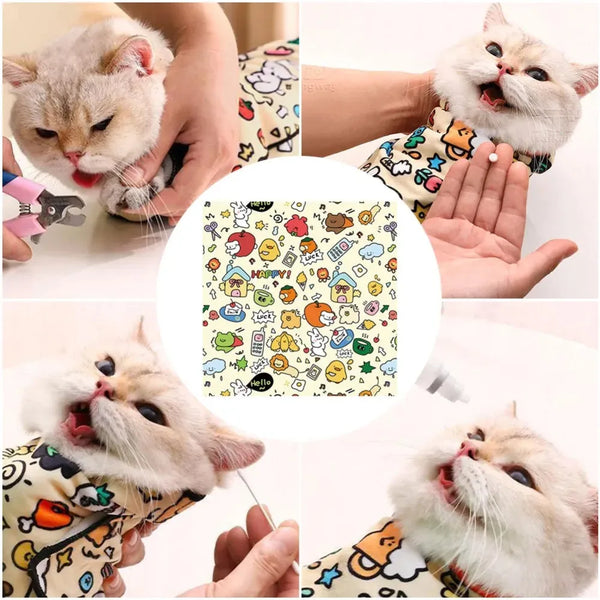 Cat Grooming Wrap