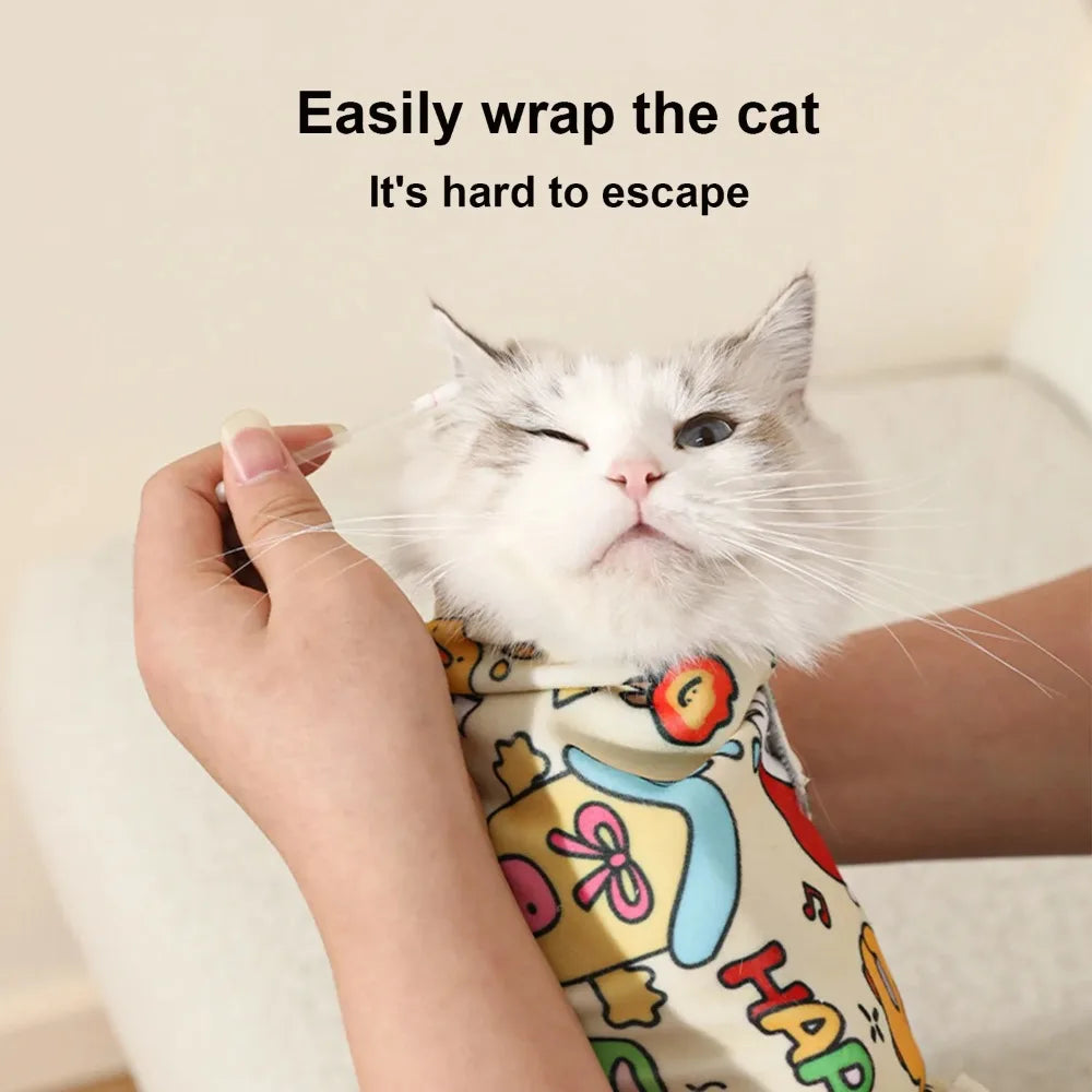 Cat Grooming Wrap