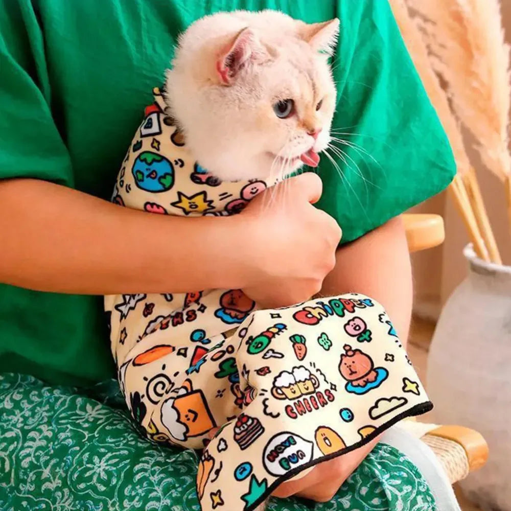 Cat Grooming Wrap