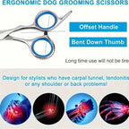 Stainless Steel Pet Grooming Scissors Set