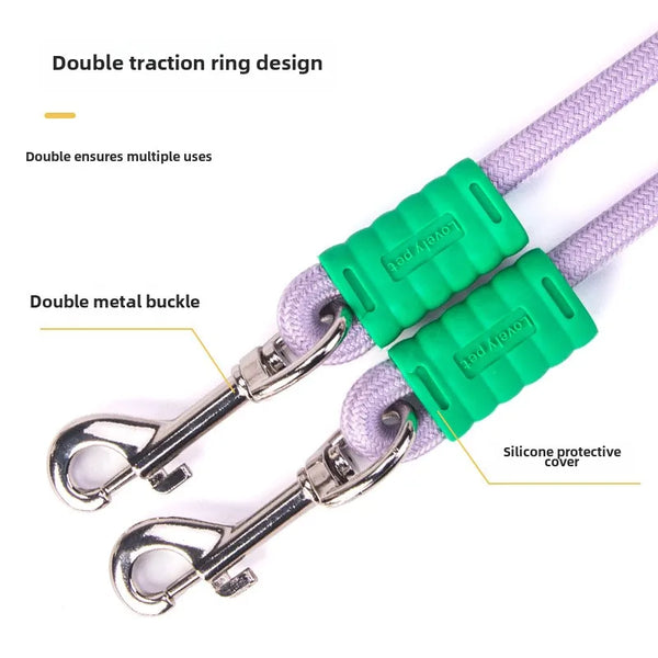 1.5m Pet Double Leash