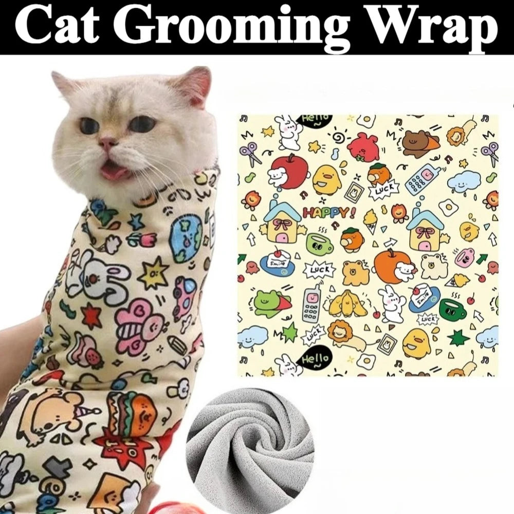 Cat Grooming Wrap