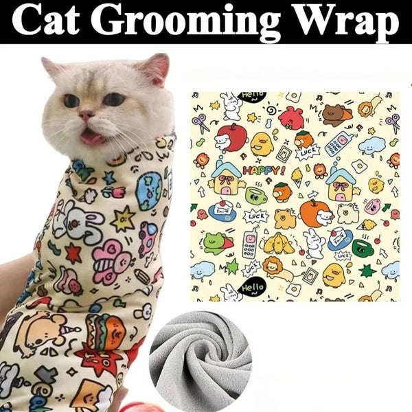Cat Grooming Wrap