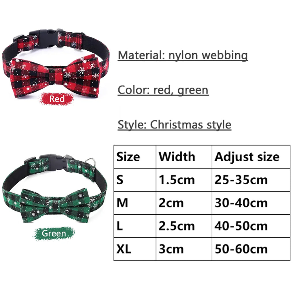 Bow Tie Dog & Cat Collar