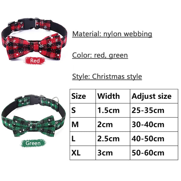 Bow Tie Dog & Cat Collar