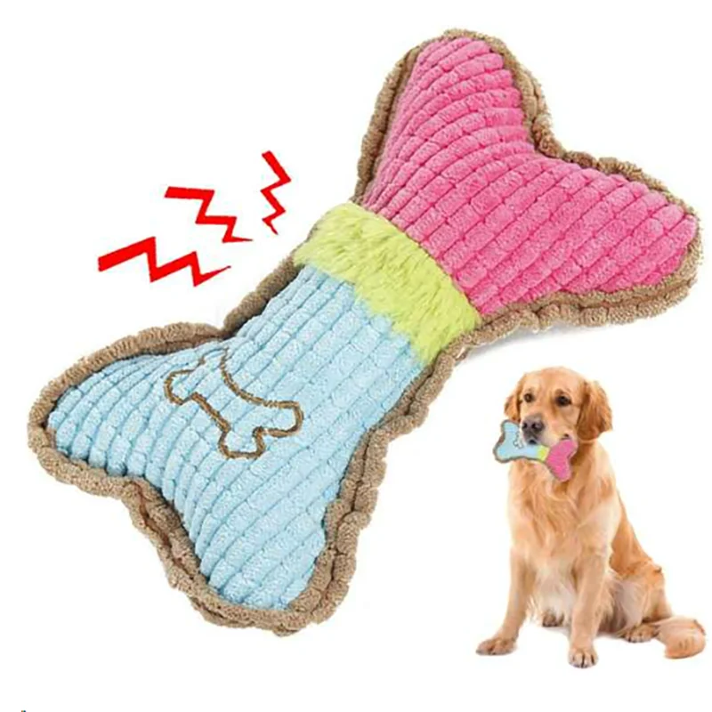 Dog Squeaky Bone Toy