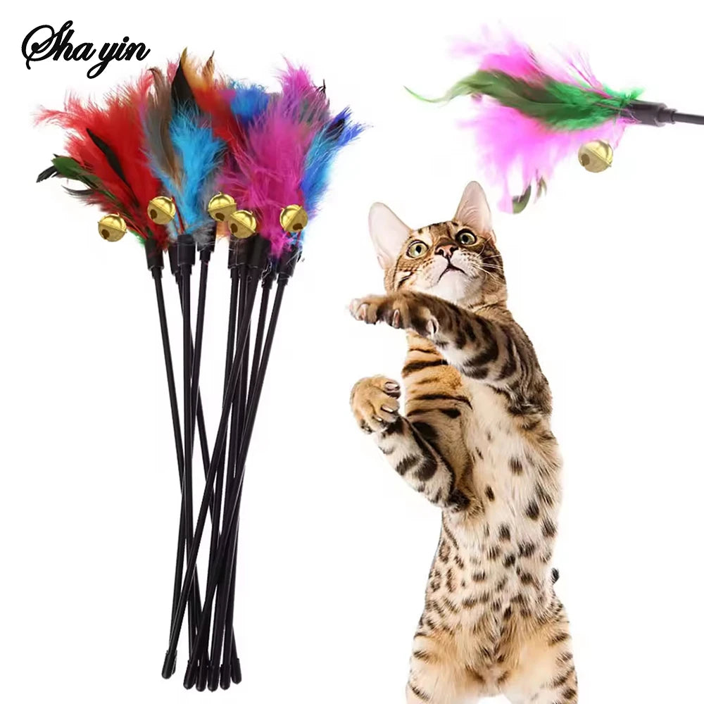 Cat Feather Wand