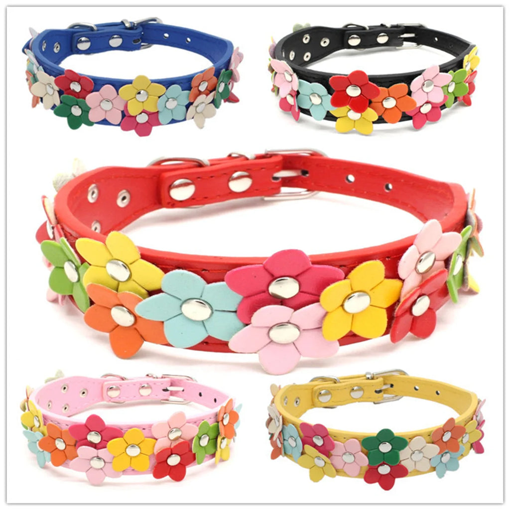 Flower Pet Collar