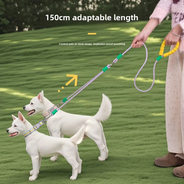 1.5m Pet Double Leash