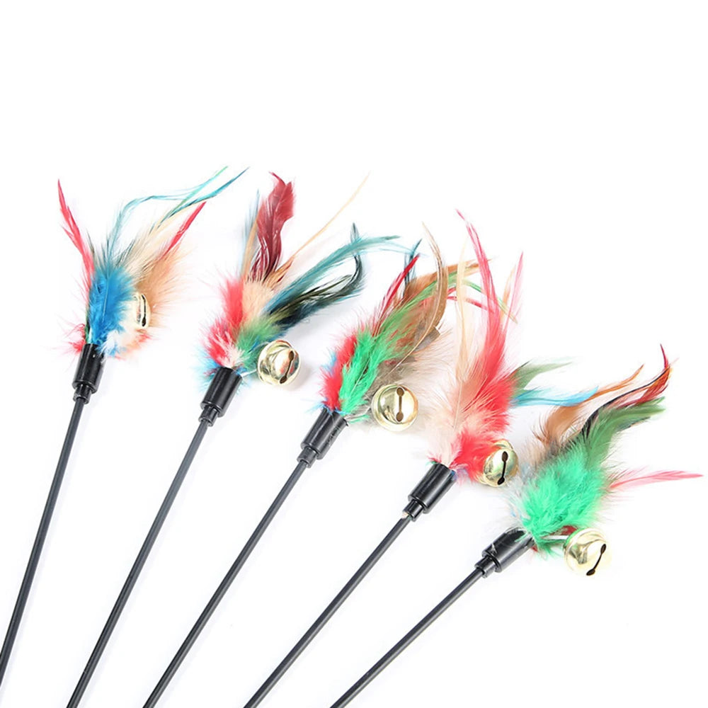 Cat Feather Wand